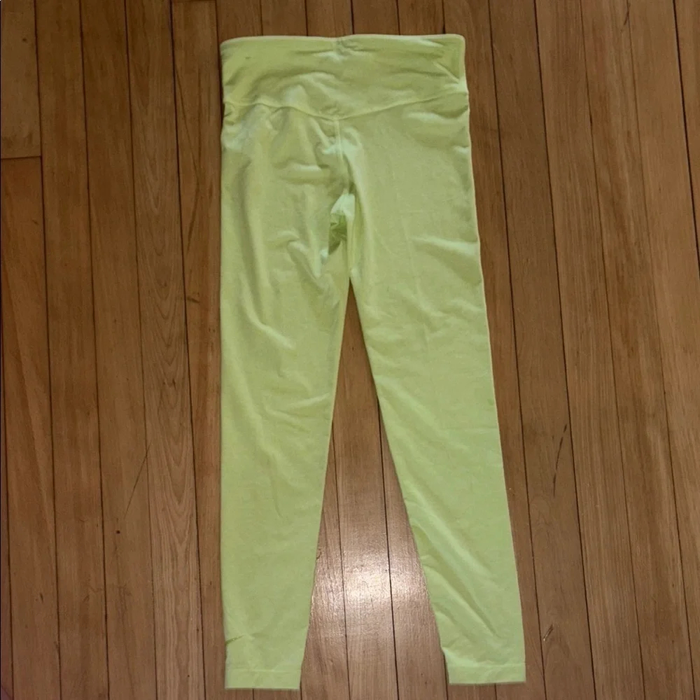 Nike Lime Green Leggings Soft and Stylish